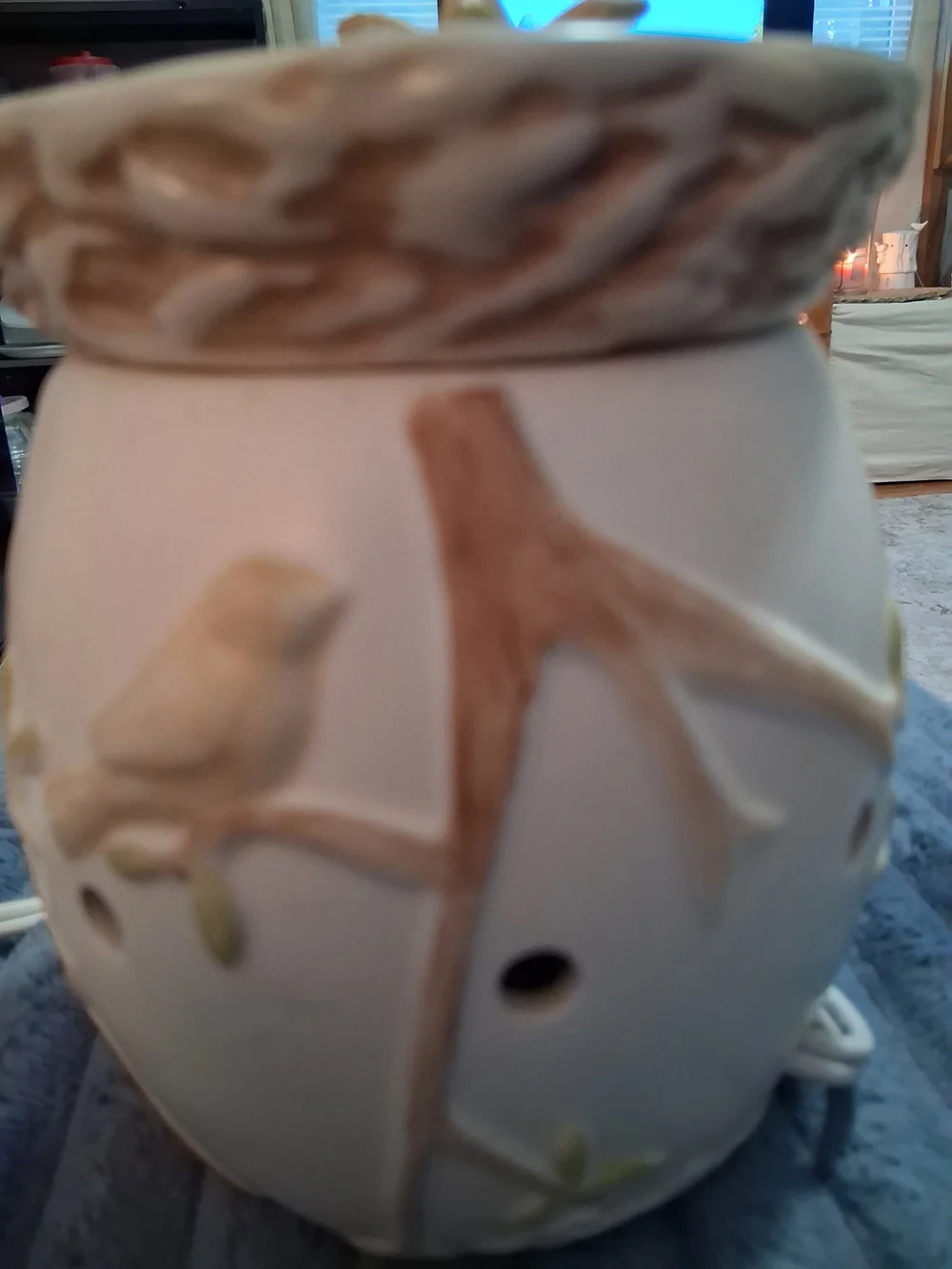 Scentsy Ceramic Birds Nest Mid Size Warmer